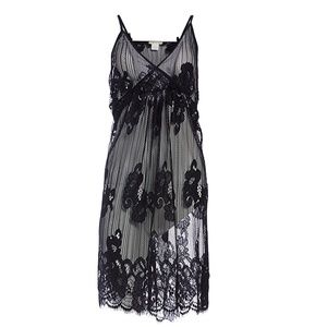 All Lace Slip Dress/Extender- Black OR White